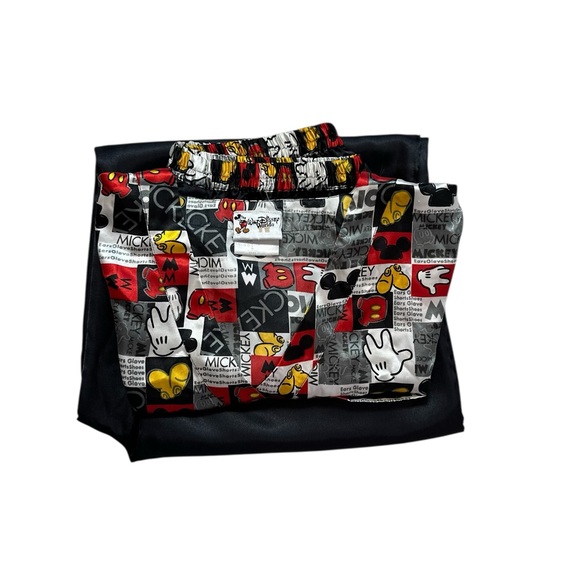 Disney Black Pants pijama  with Mickey Print Shirt - Picture 6 of 7